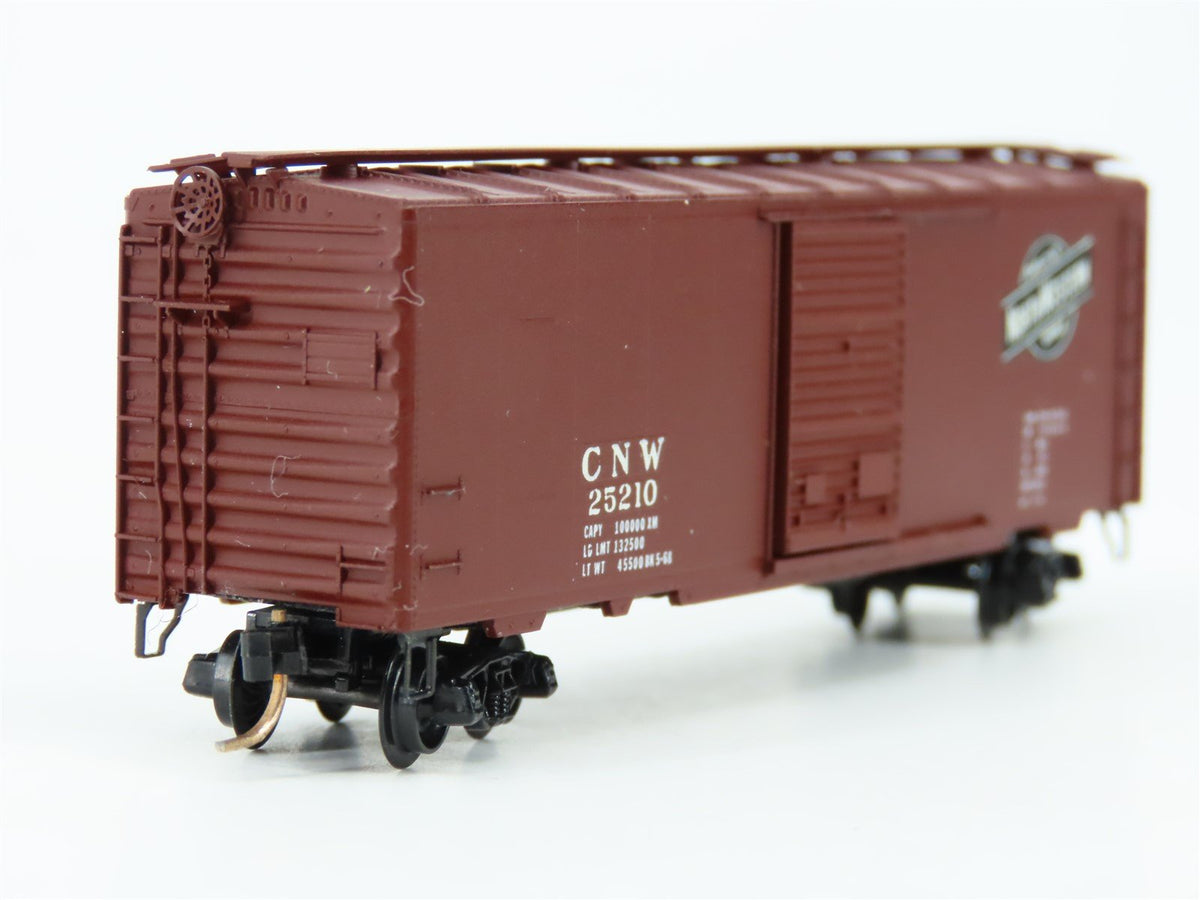 N Scale BLW/Kadee BLW-05 CNW Chicago Northwestern 40&#39; Boxcar #25210