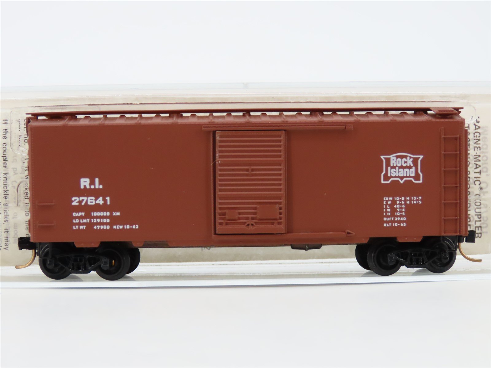 N Scale Micro-Trains/BLW/Kadee BLW-26 RI Rock Island 40' Boxcar #27641