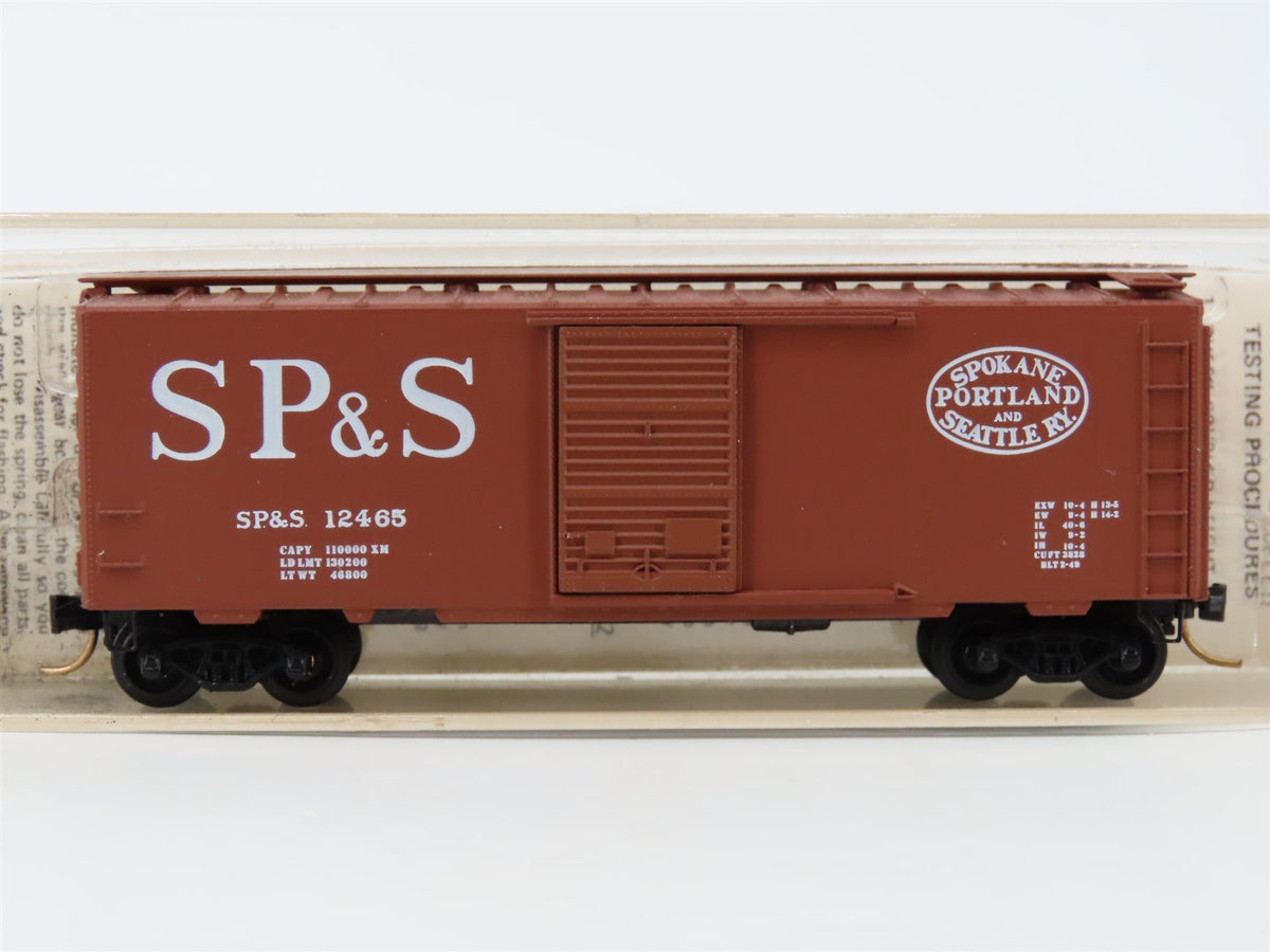 N Scale Micro-Trains/BLW/Kadee BLW-65 SP&amp;S Railway 40&#39; Boxcar #12465