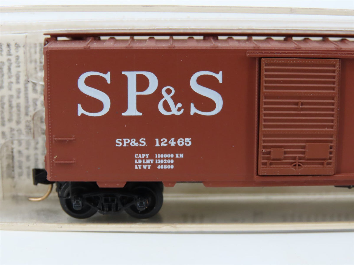 N Scale Micro-Trains/BLW/Kadee BLW-65 SP&amp;S Railway 40&#39; Boxcar #12465