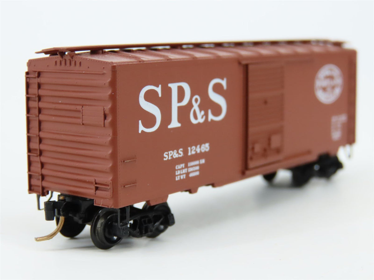 N Scale Micro-Trains/BLW/Kadee BLW-65 SP&amp;S Railway 40&#39; Boxcar #12465