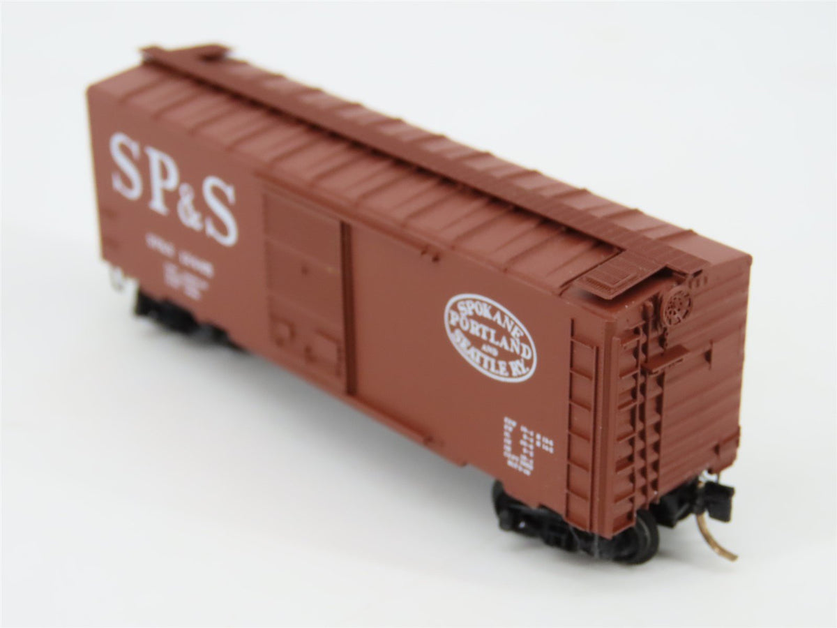 N Scale Micro-Trains/BLW/Kadee BLW-65 SP&amp;S Railway 40&#39; Boxcar #12465