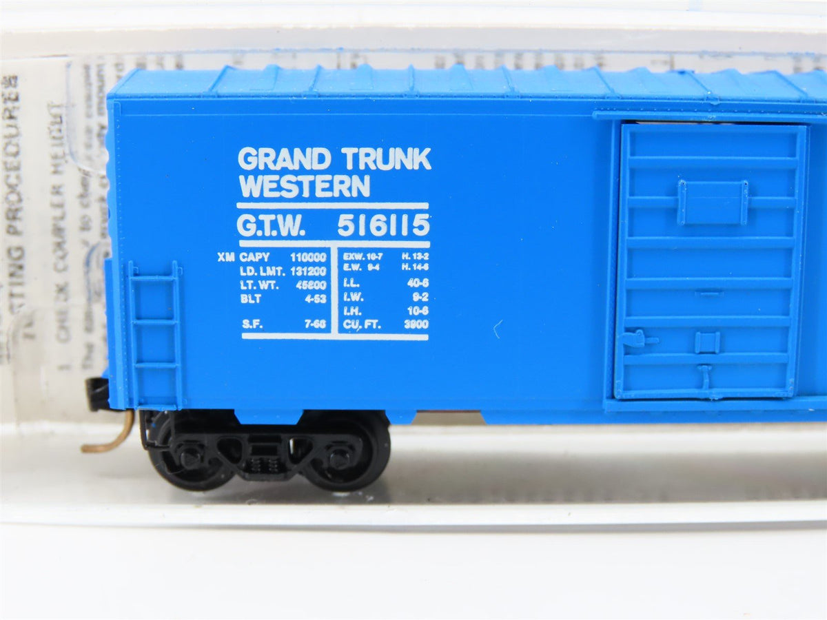 N Scale Micro-Trains/BLW/Kadee BLW-67 GTW Grand Trunk Western 40&#39; Boxcar #516115