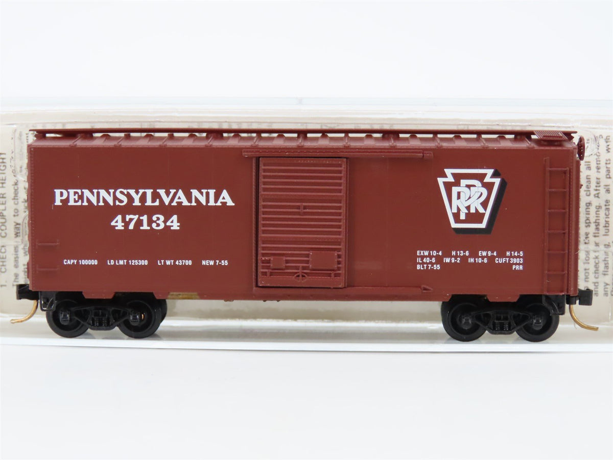 N Scale Micro-Trains/BLW/Kadee BLW-59 PRR Pennsylvania 40&#39; Boxcar #47134