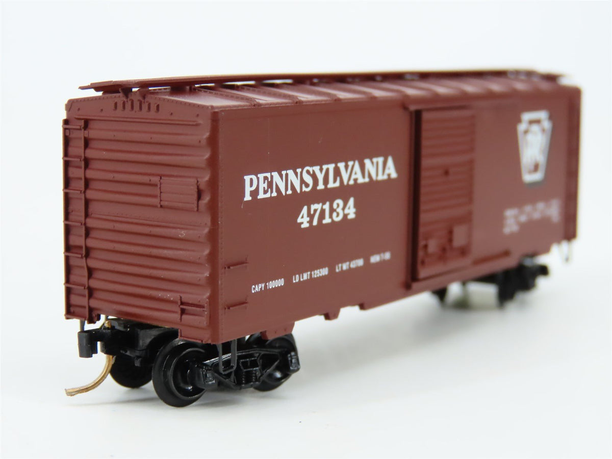 N Scale Micro-Trains/BLW/Kadee BLW-59 PRR Pennsylvania 40&#39; Boxcar #47134