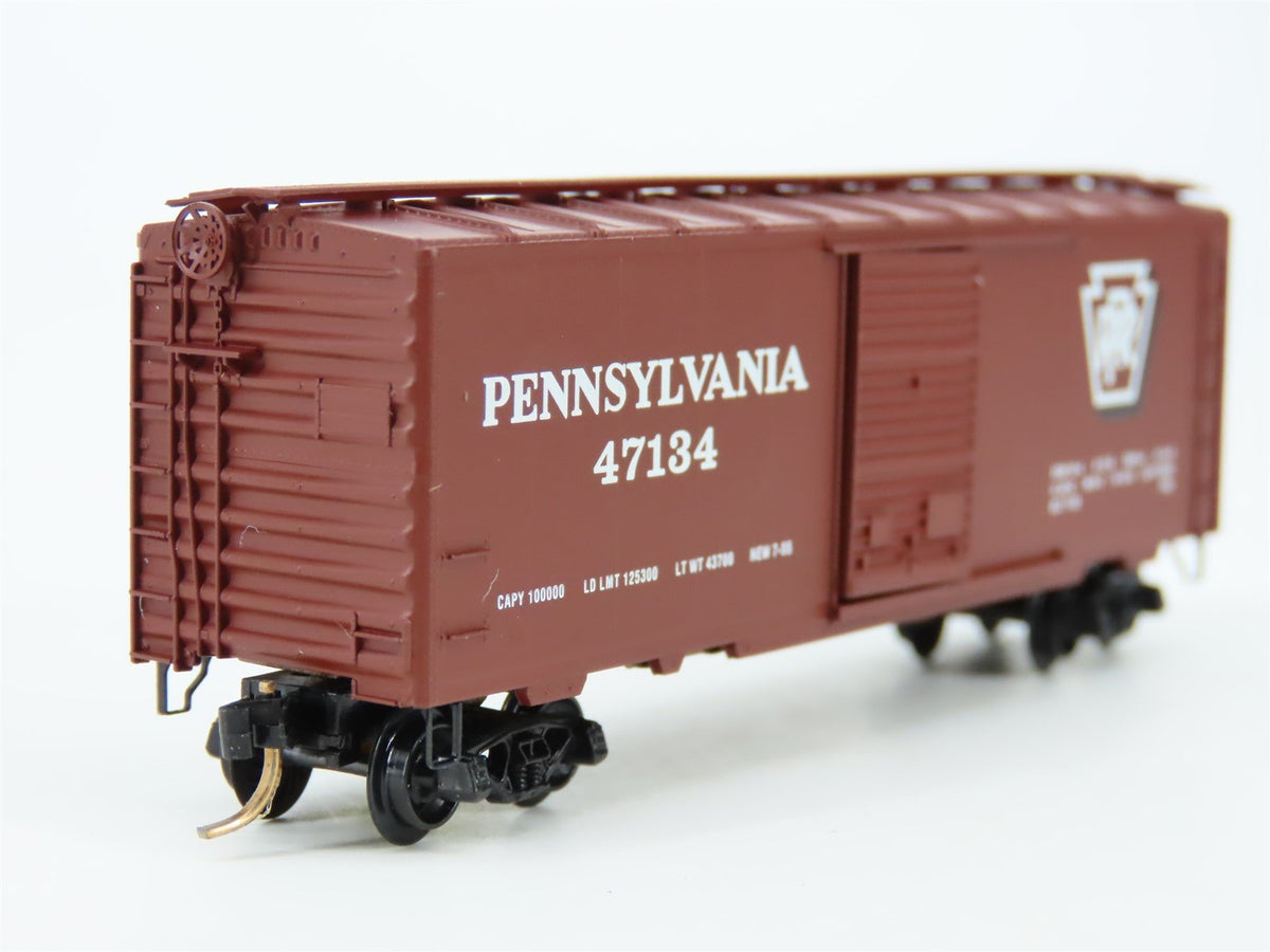 N Scale Micro-Trains/BLW/Kadee BLW-59 PRR Pennsylvania 40&#39; Boxcar #47134