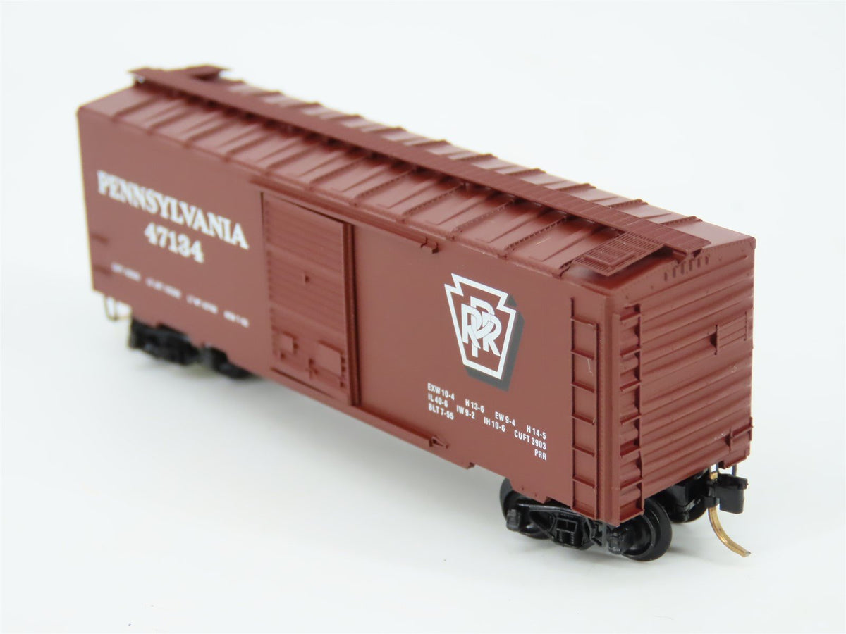 N Scale Micro-Trains/BLW/Kadee BLW-59 PRR Pennsylvania 40&#39; Boxcar #47134