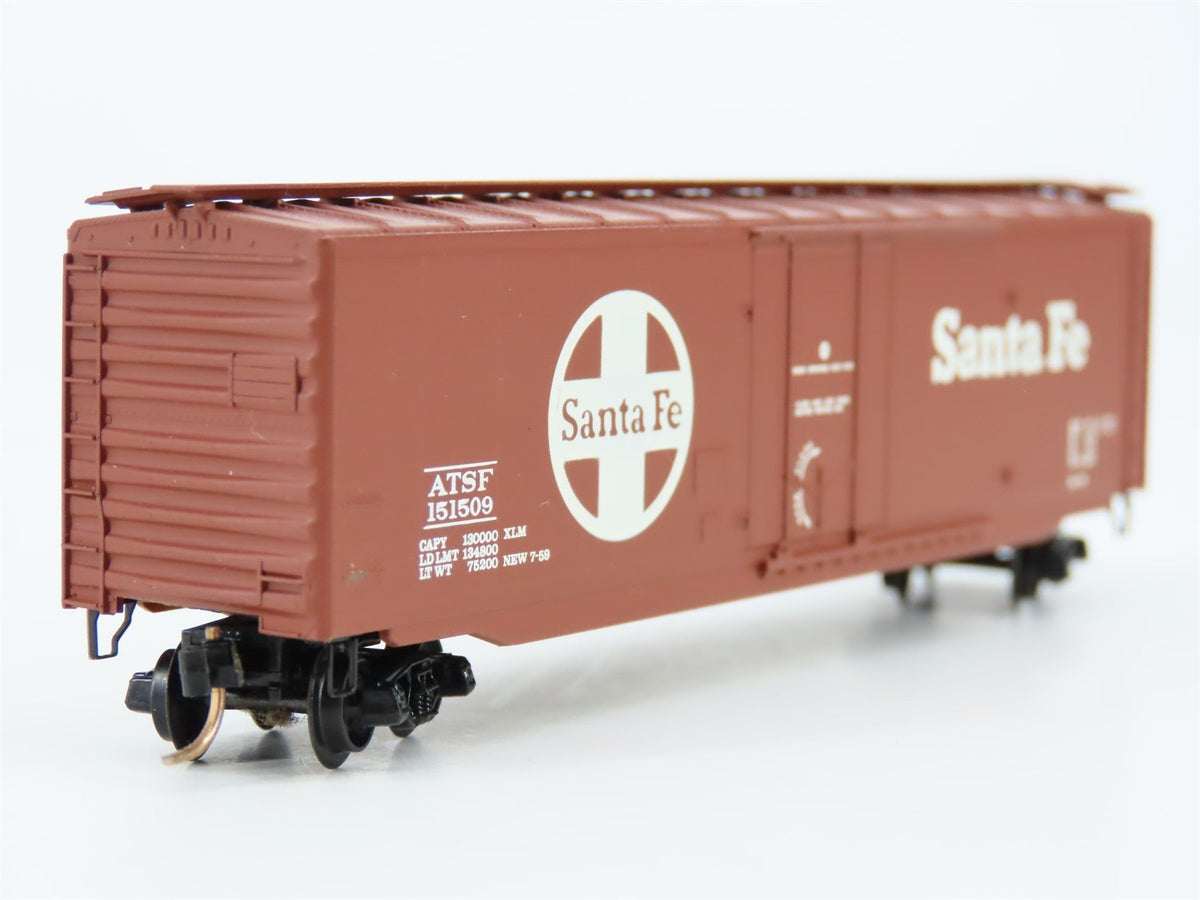 N Brooklyn Locomotive Works/Kadee BLW-43 ATSF Santa Fe 50&#39; Boxcar #151509