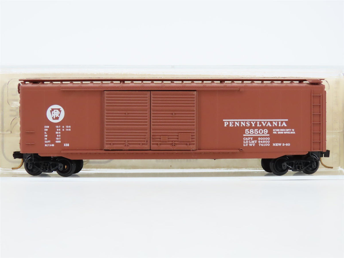 N Brooklyn Locomotive Works/Kadee BLW-40 PRR Pennsylvania 50&#39; Boxcar #58509