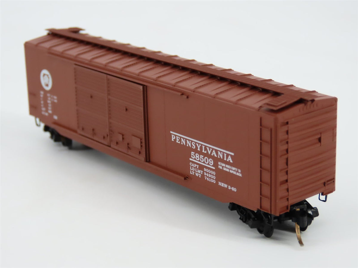 N Brooklyn Locomotive Works/Kadee BLW-40 PRR Pennsylvania 50&#39; Boxcar #58509