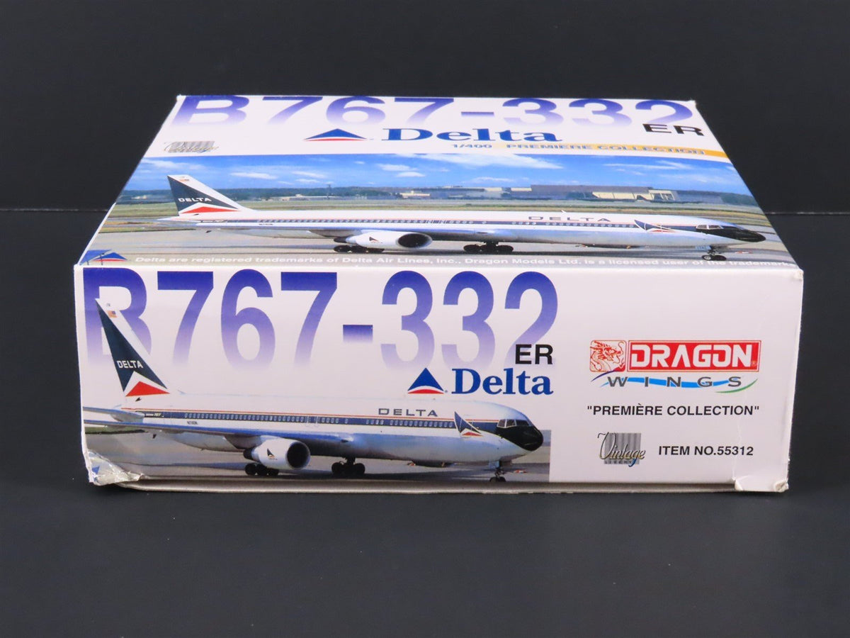 1:400 Scale Dragon Wings 55312 Delta Air Lines Boeing B767-332 Aircraft N139DL
