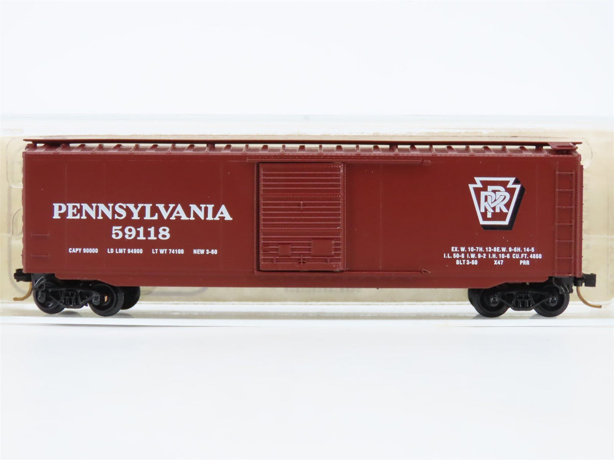 N Brooklyn Locomotive Works/Kadee BLW-41 PRR Pennsylvania 50&#39; Boxcar #59118