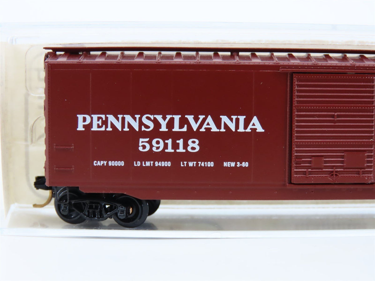 N Brooklyn Locomotive Works/Kadee BLW-41 PRR Pennsylvania 50&#39; Boxcar #59118