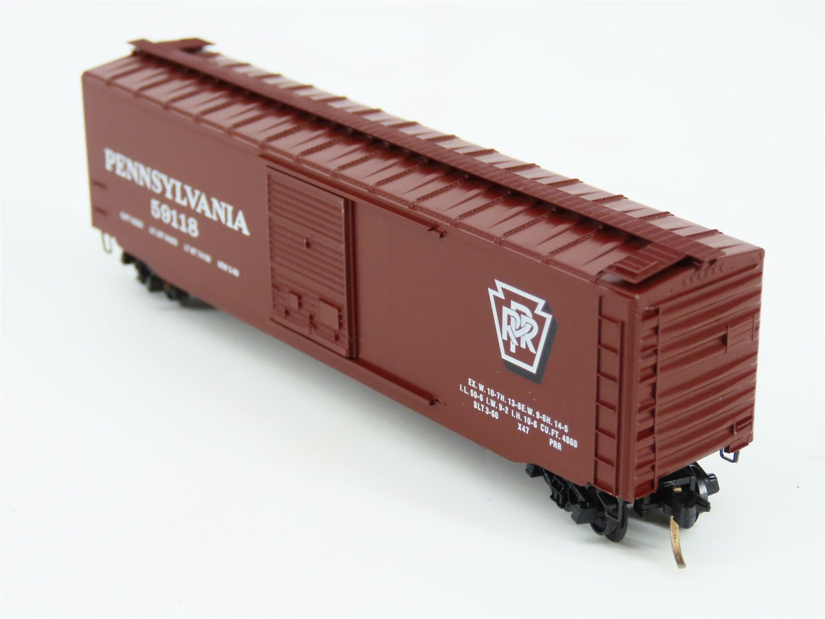 N Brooklyn Locomotive Works/Kadee BLW-41 PRR Pennsylvania 50&#39; Boxcar #59118