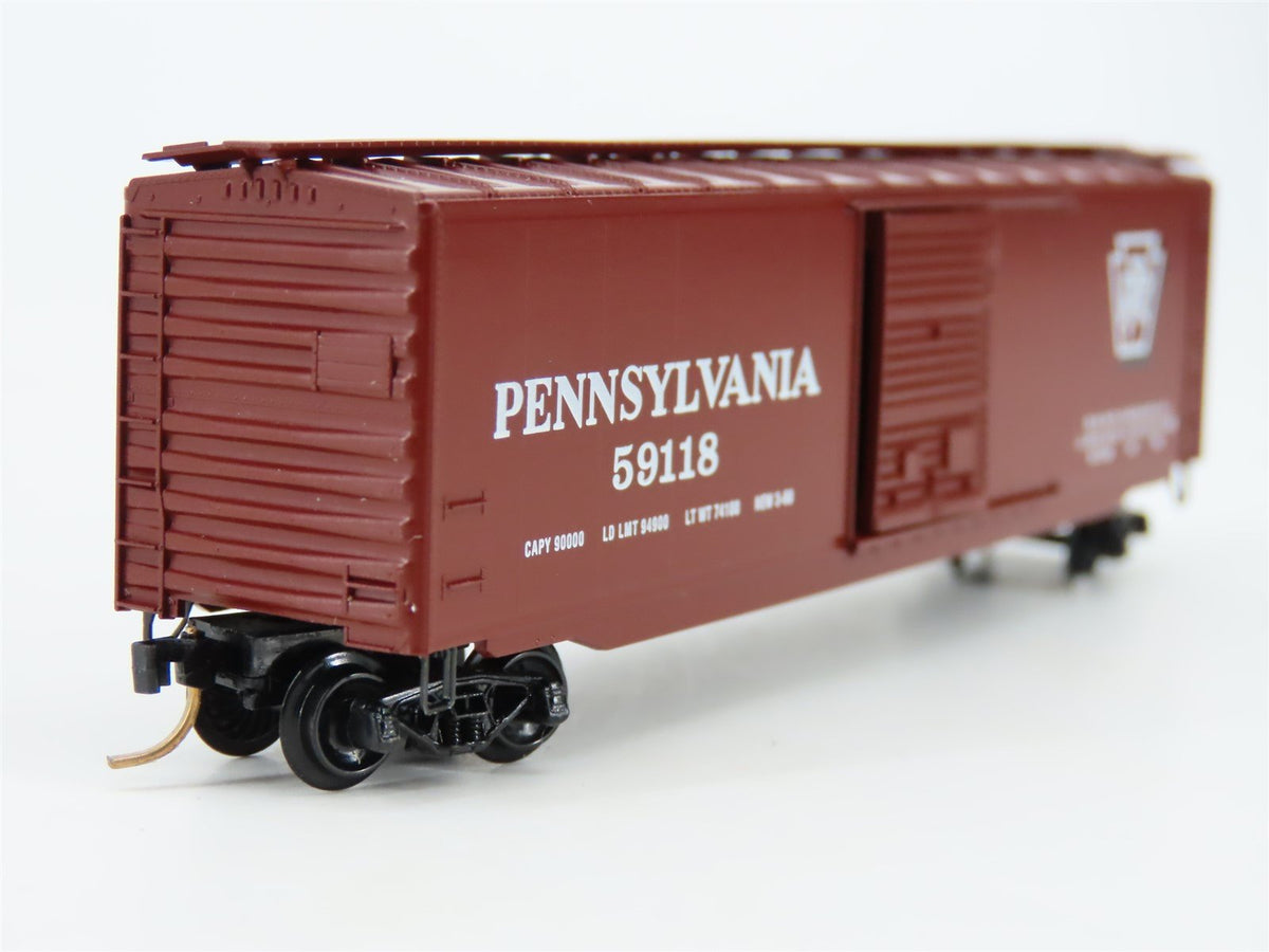 N Brooklyn Locomotive Works/Kadee BLW-41 PRR Pennsylvania 50&#39; Boxcar #59118