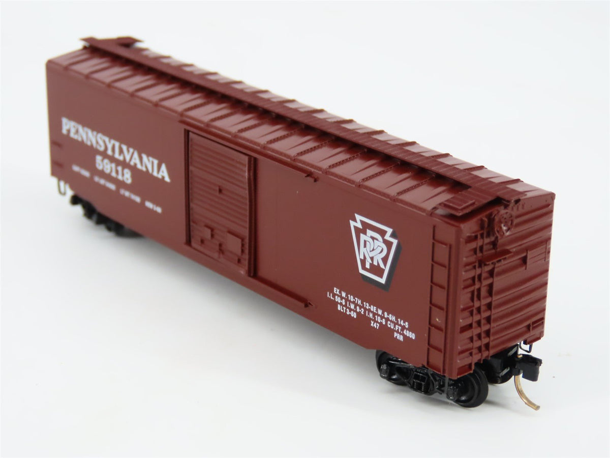 N Brooklyn Locomotive Works/Kadee BLW-41 PRR Pennsylvania 50&#39; Boxcar #59118