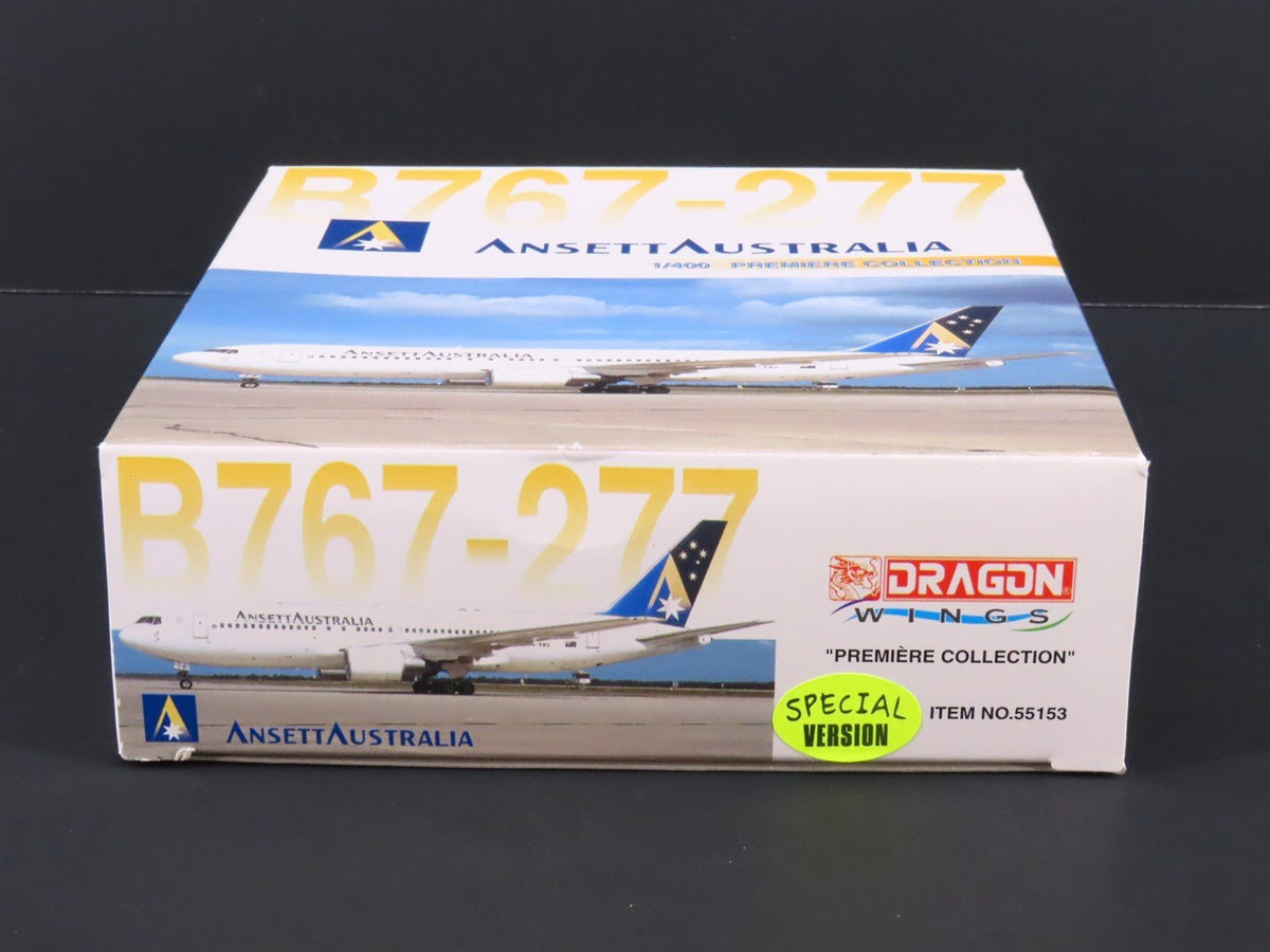 1:400 Scale Dragon Wings 55153 Ansett Australia Boeing B767-277 Aircraft