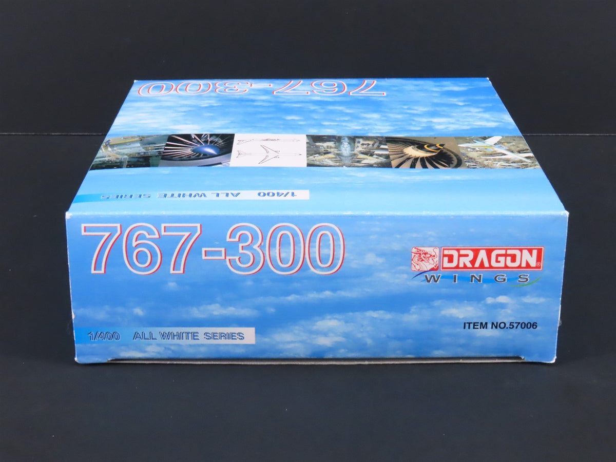 1:400 Dragon Wings 57006 Die-Cast All White Series Boeing B767-300 Aircraft