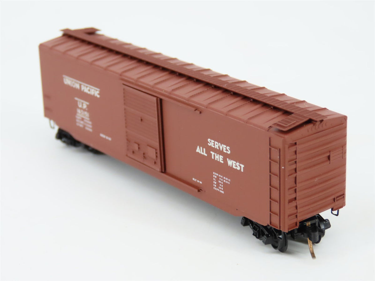 N Brooklyn Locomotive Works/Kadee BLW-08 UP Streamliners 50&#39; Boxcar #163151