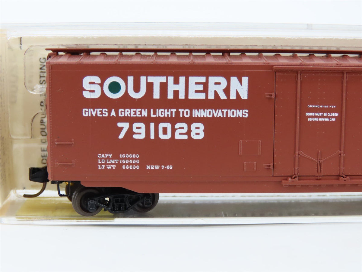 N Scale Brooklyn Locomotive Works/MTL/Kadee 121-1 Southern 50&#39; Boxcar #791028