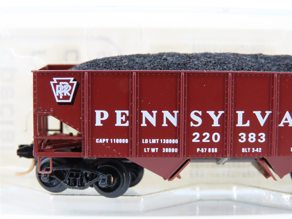 N Brooklyn Locomotive Works/Kadee BLW-53 PRR Pennsylvania 2-Bay Hopper #220383