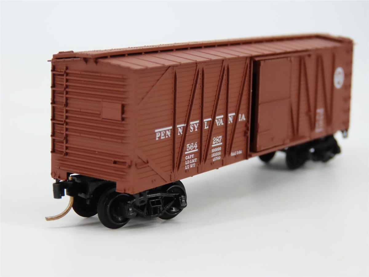 N Scale BLW/MTL/Kadee BLW-60 PRR Pennsylvania Woodside Boxcar #564287