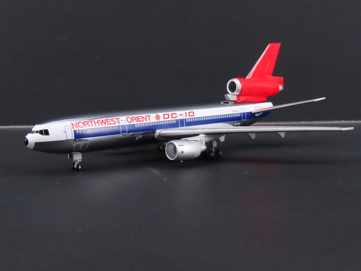 1:400 Scale Dragon Wings JX028 Northwest Orient Boeing DC-10-40 Aircraft N143US