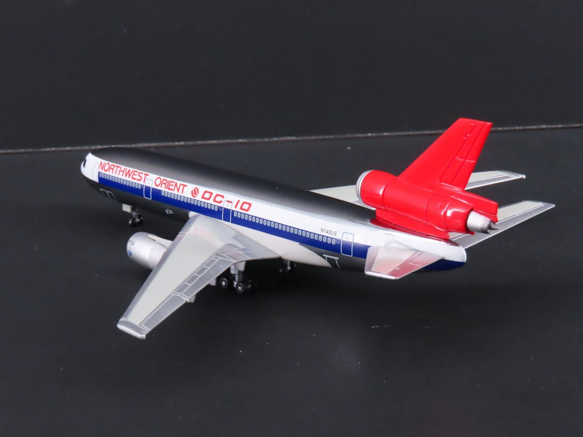 1:400 Scale Dragon Wings JX028 Northwest Orient Boeing DC-10-40 Aircraft N143US