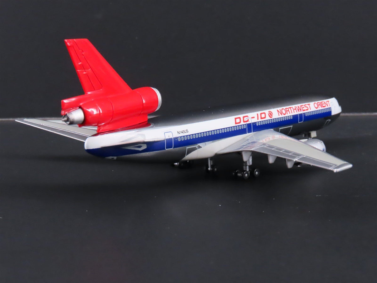 1:400 Scale Dragon Wings JX028 Northwest Orient Boeing DC-10-40 Aircraft N143US