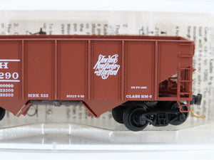 N Scale Micro-Trains/Kadee NH New Haven 33' Rib Hopper Car #115290