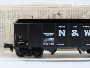 N Scale Micro-Trains/Kadee N&W Norfolk & Western 33' 2-Bay Rib Hopper #38993