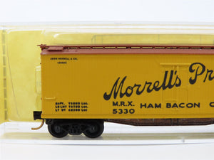 N Scale J 'n J Custom 86-04A MRX Morrells Pride Reefer Car #5330