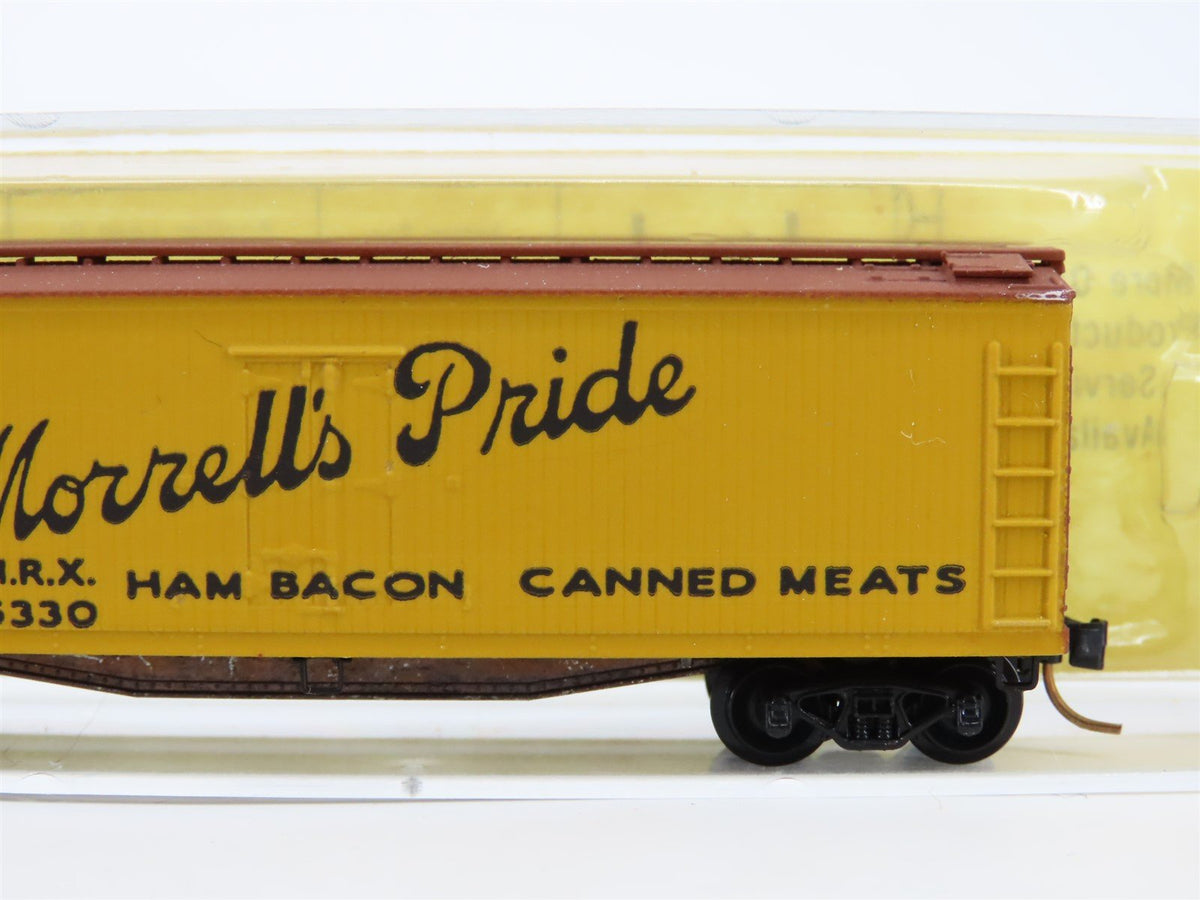 N Scale J &#39;n J Custom 86-04A MRX Morrells Pride Reefer Car #5330