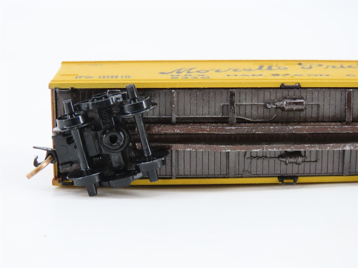 N Scale J &#39;n J Custom 86-04A MRX Morrells Pride Reefer Car #5330