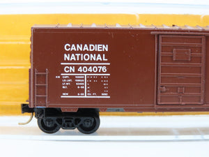 N Scale Aksarben 8905 CN Canadian National 40' Boxcar #404076