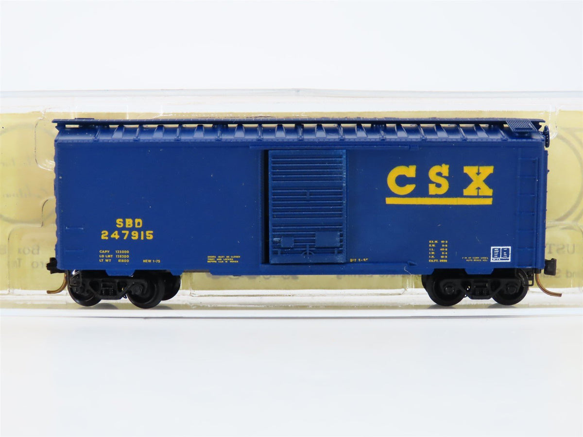 N Scale Aksarben 5004/1 Custom SBD/CSX Railway 40&#39; Boxcar #247915