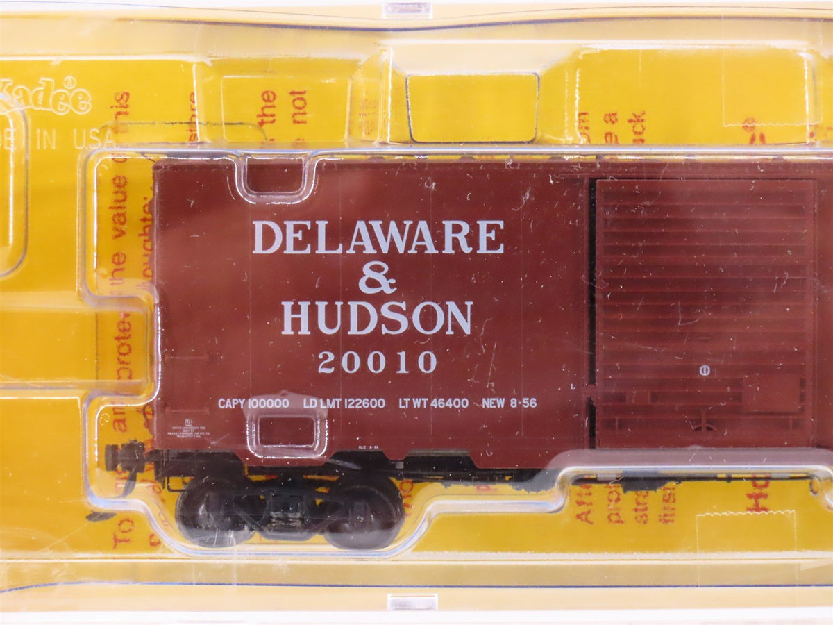 HO Kadee 5248 D&amp;H Delaware &amp; Hudson 40&#39; Single Door Box Car #20010 - Sealed