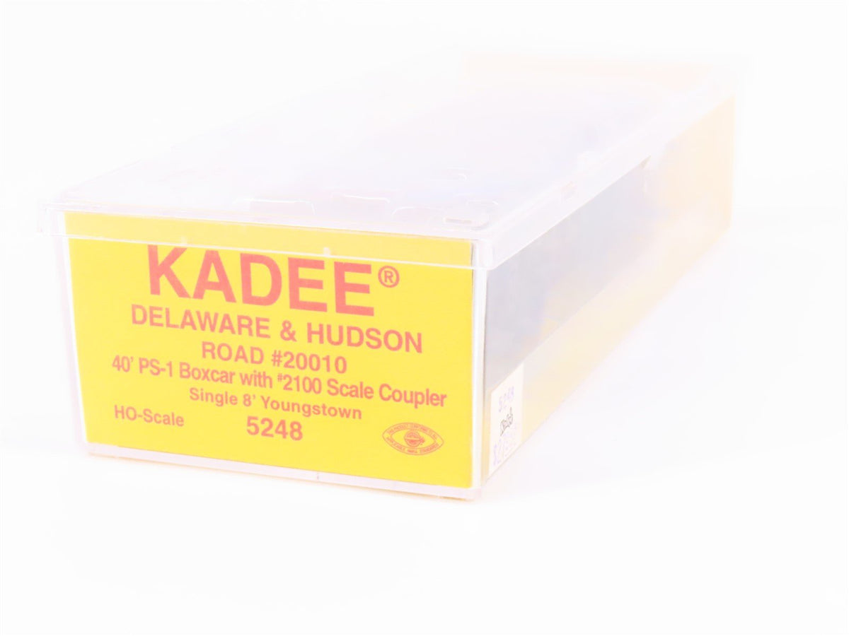 HO Kadee 5248 D&amp;H Delaware &amp; Hudson 40&#39; Single Door Box Car #20010 - Sealed