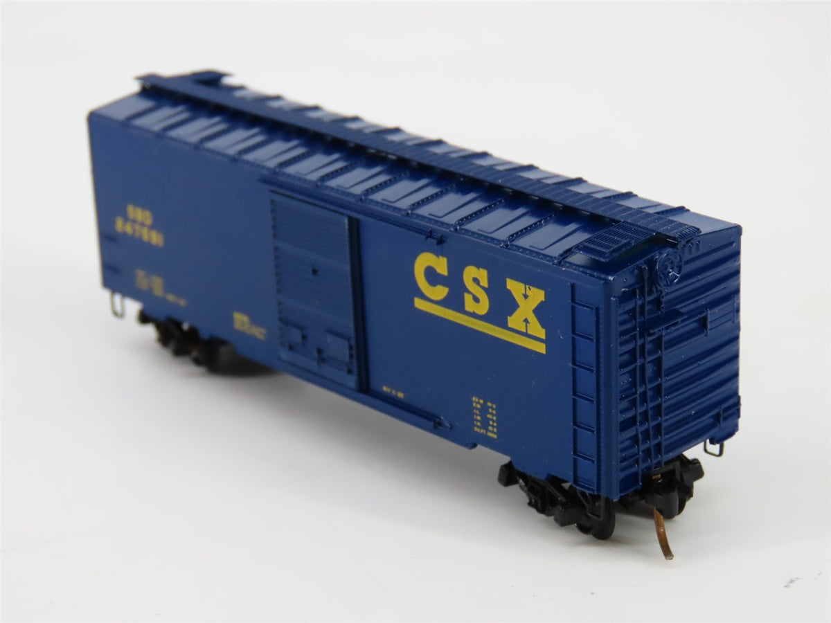 N Scale Aksarben 5004 Custom SBD/CSX Railway 40&#39; Boxcar #247591