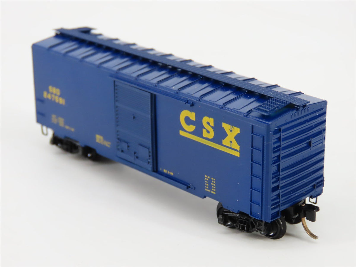 N Scale Aksarben 5004 Custom SBD/CSX Railway 40&#39; Boxcar #247591