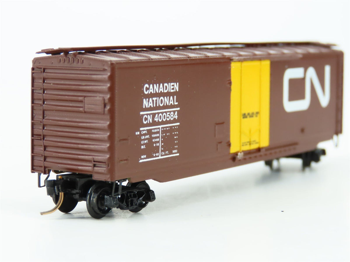 N Scale Aksarben 5006 Custom CN Canadian National 50&#39; Boxcar #400584