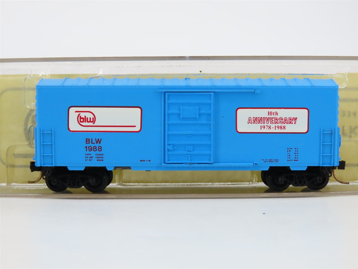 N Scale Brooklyn Locomotive Works 10th Anniversary 40&#39; Highcube Boxcar #1988