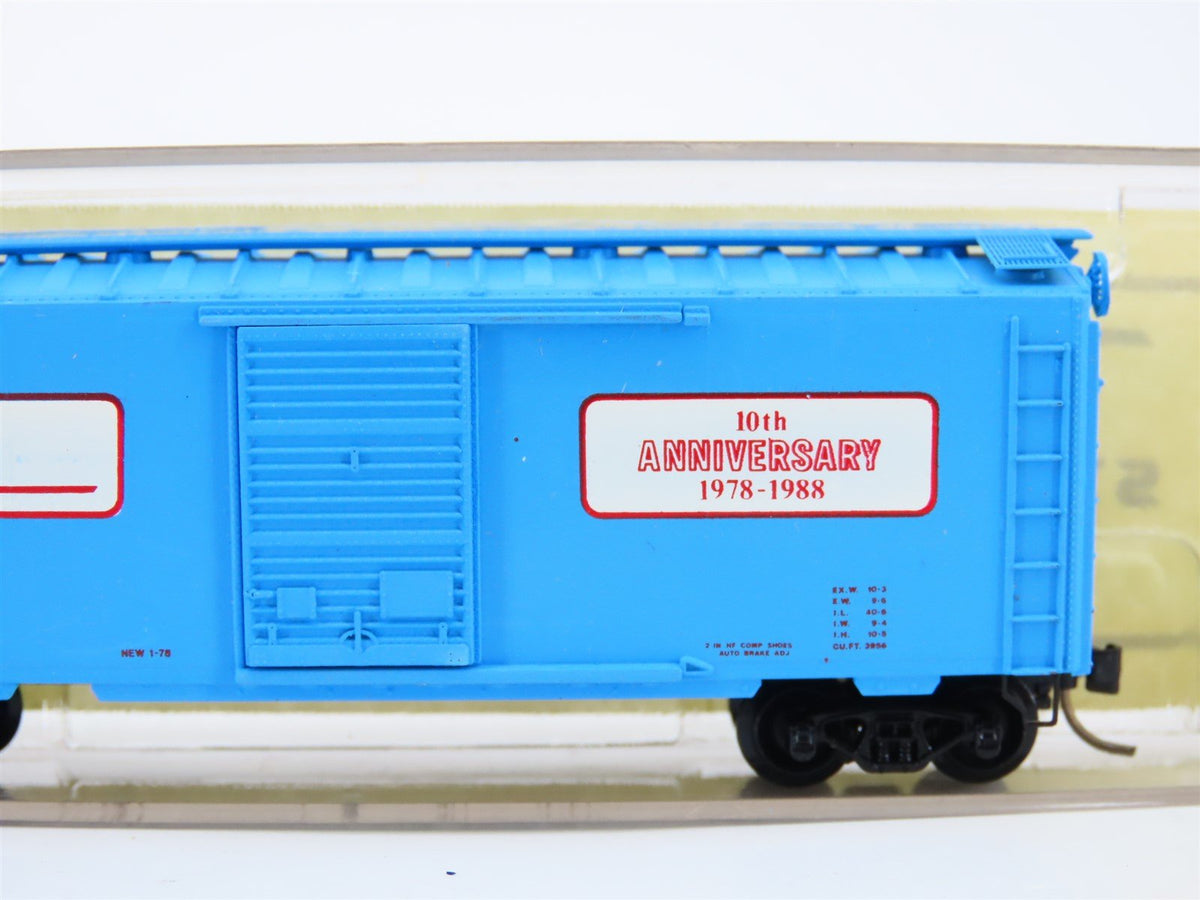 N Scale Brooklyn Locomotive Works 10th Anniversary 40&#39; Highcube Boxcar #1988