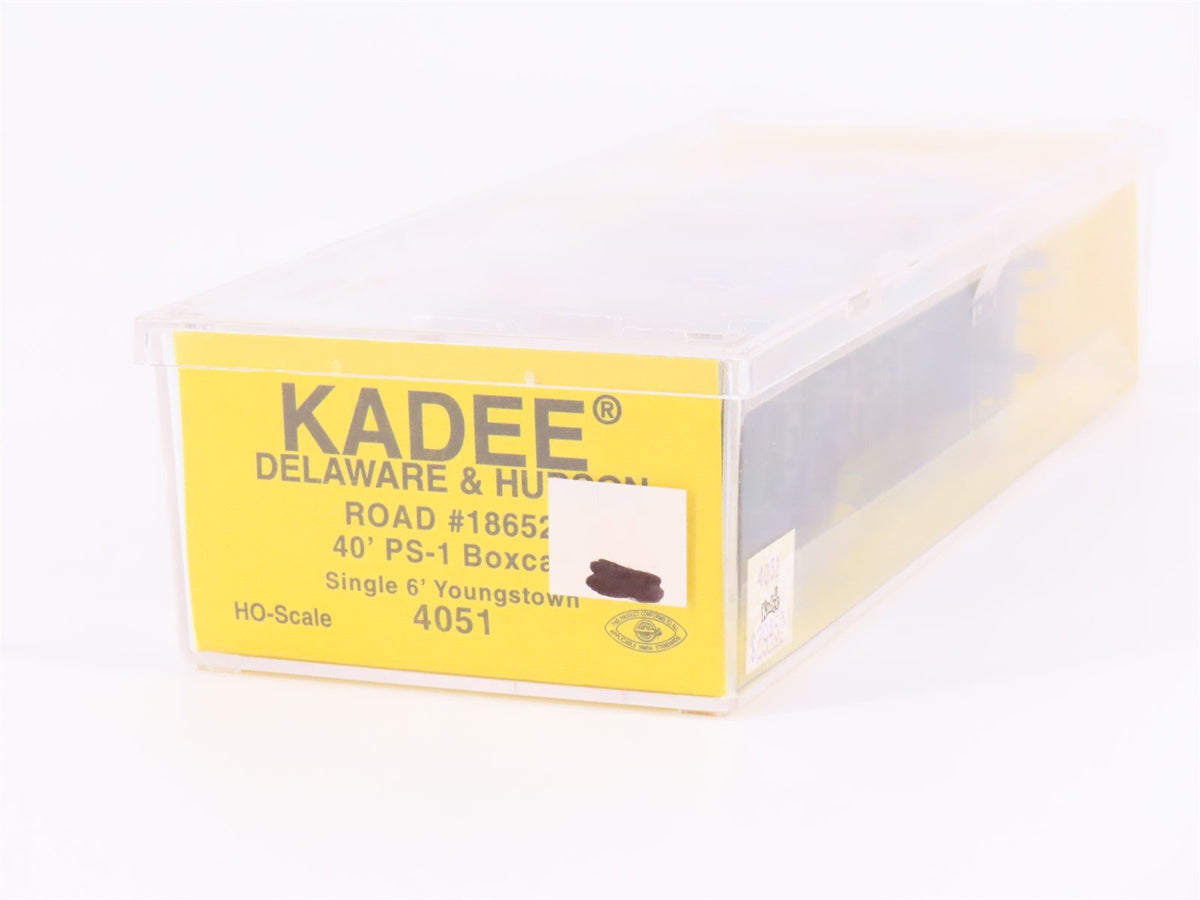 HO Kadee 4051 D&amp;H Delaware &amp; Hudson 40&#39; Single Door Box Car #18652 - Sealed