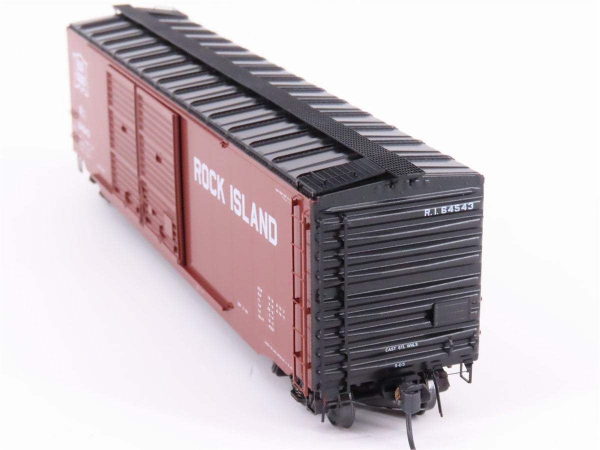 HO Scale Kadee 6710 RI Rock Island Railroad 50&#39; Double Door Box Car #64543