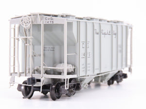 HO Scale Kadee 8313 CG Central of Georgia Railroad 2-Bay Covered Hopper #1475