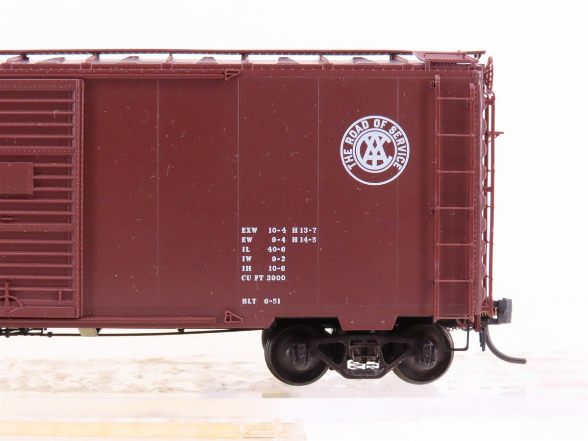 HO Scale Kadee 4002 AC&amp;Y Akron Canton &amp; Youngstown 40&#39; Single Door Box Car #750