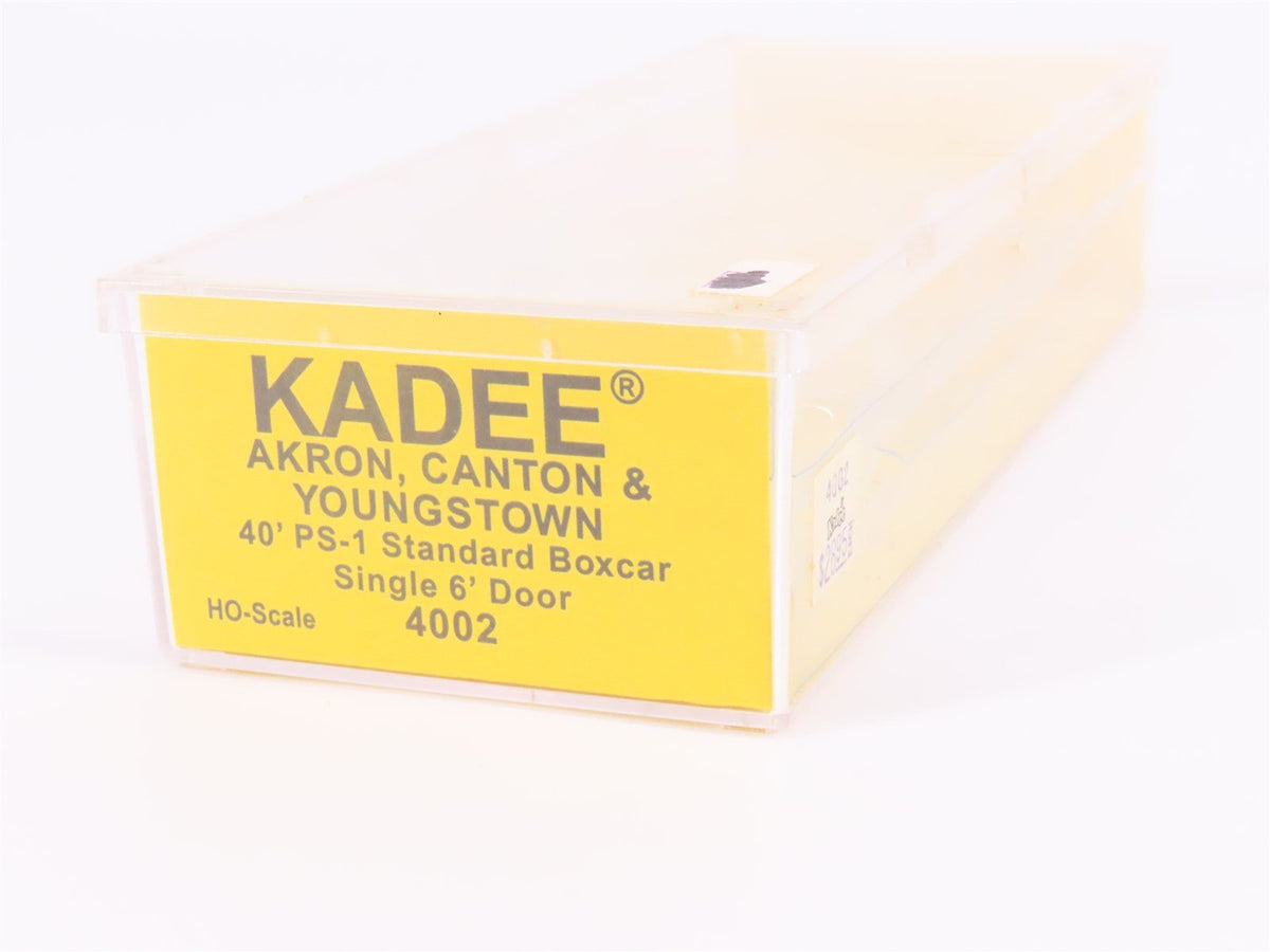 HO Scale Kadee 4002 AC&amp;Y Akron Canton &amp; Youngstown 40&#39; Single Door Box Car #750