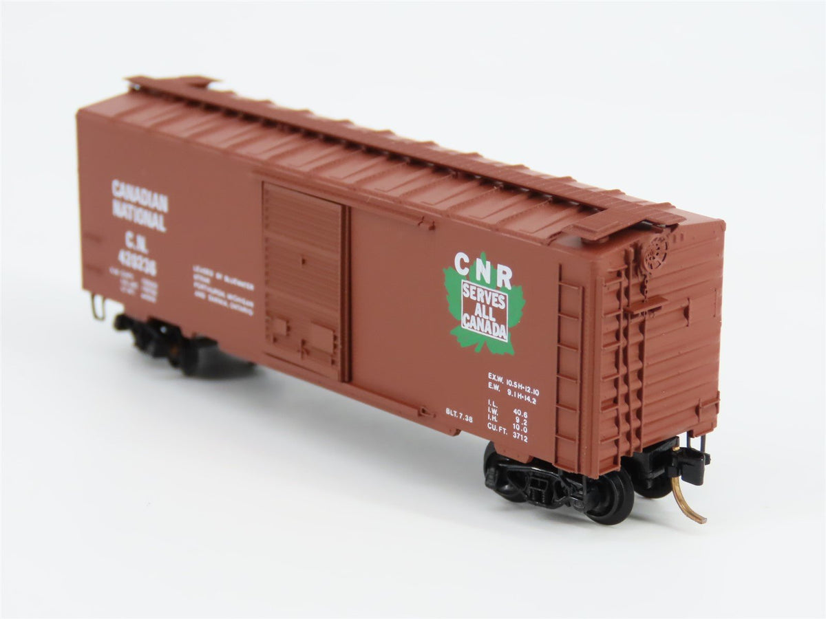 N Scale Kadee/Micro-Trains CN Canadian National 40&#39; Boxcar #420236