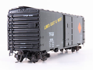 HO Scale Kadee 4809 TP&W Toledo Peoria & Western 40' Single Door Box Car #606